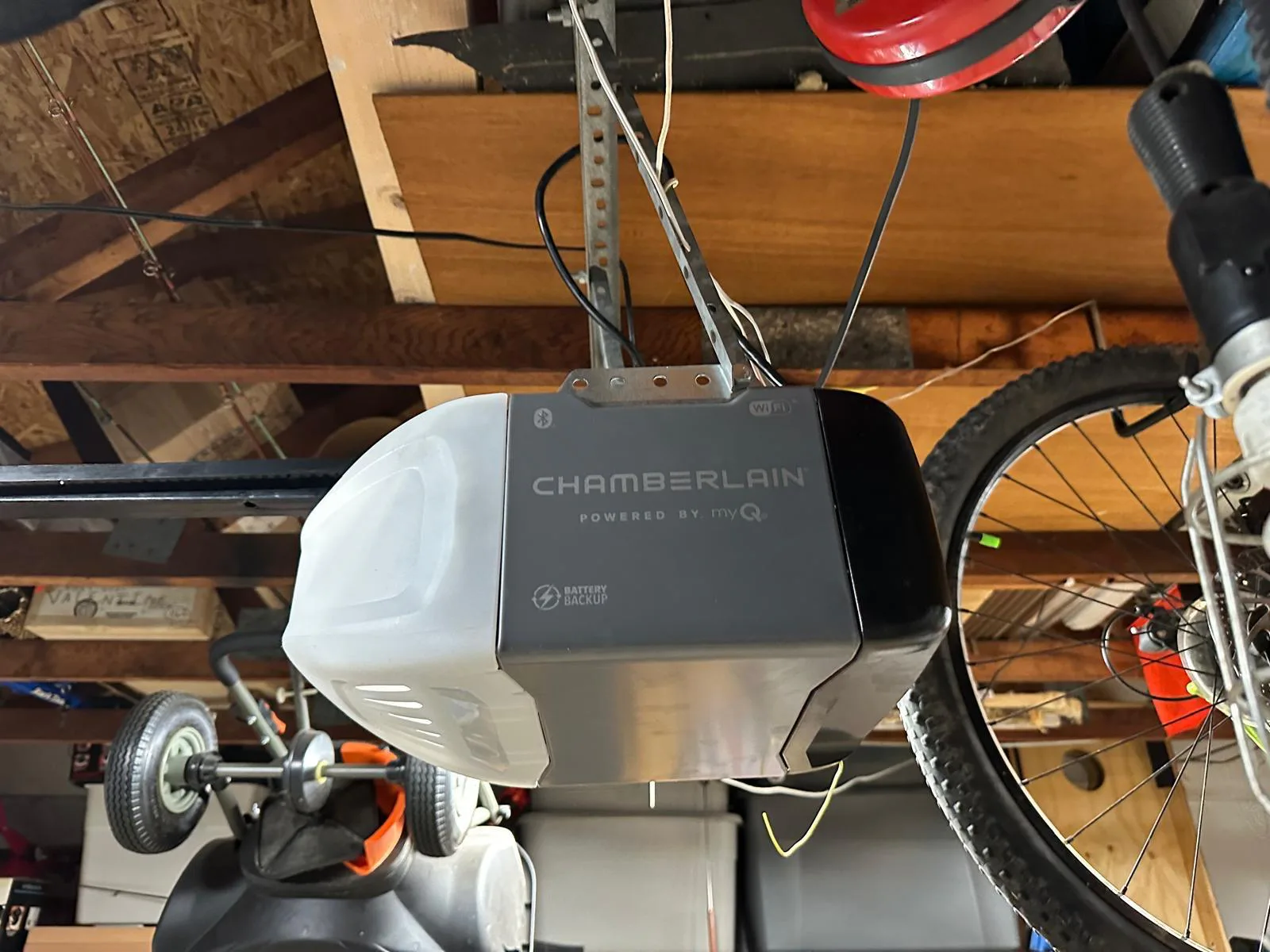 Smart Wi-Fi garage door opener installed in Manitou Springs in July 2026
