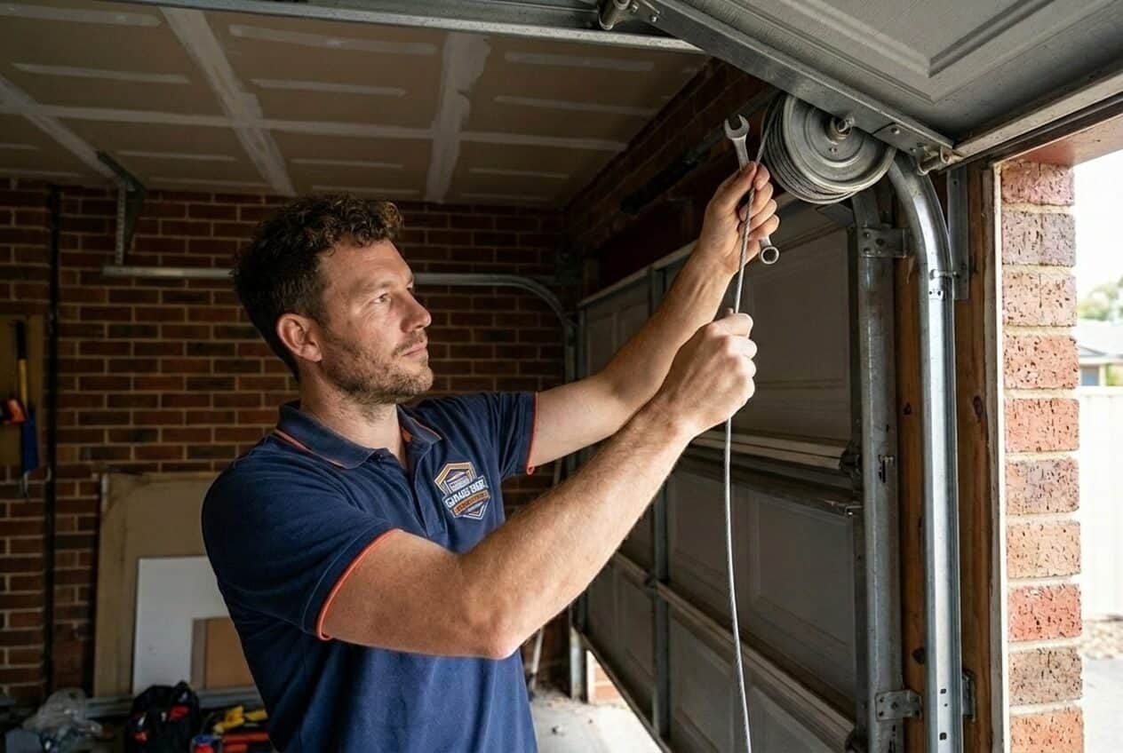 garage door service pro improper tension